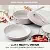 GreenPan Nova 3pc 10" Ceramic Nonstick Aluminum Fry Pan Set with Lid - image 4 of 4