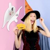 Unique Bargains Halloween Water Drops Style Hair Clips 3.35" Length White 1 Pc - 2 of 3