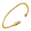 Pompeii3 Men's 14k Gold (17gram) or Platinum (24gram) 5mm Link Bracelet 8.5" - 2 of 4