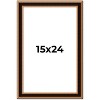 PosterPalooza | Weathered Gold Picture Frame - UV Acrylic, Foam Board Backing, Hanging Hardware - 2 of 4