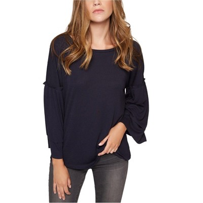 Sanctuary Clothing Womens Rosamund Knit Blouse