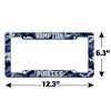Hampton University Pirates Camo License Plate Tag Frame - 4 of 4