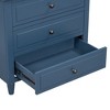 NicBex 3-Drawer Modern Nightstand Wooden Bedside Table with Storage Cabinet for Bedroom, Living Room, Study - 3 of 4