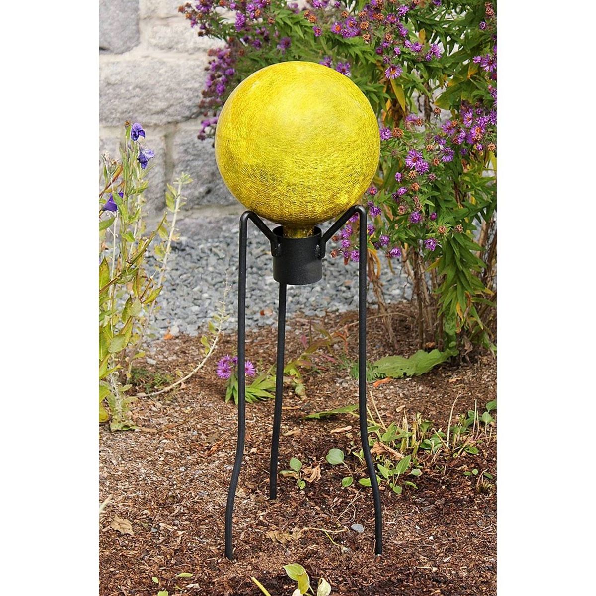 12" Decorative Reflecting Glass Gazing Globe - Achla Designs - thumbnail 5