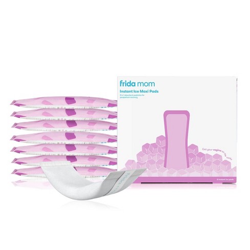 Frida Mom Maxi Pads, Instant Ice - 8 pads