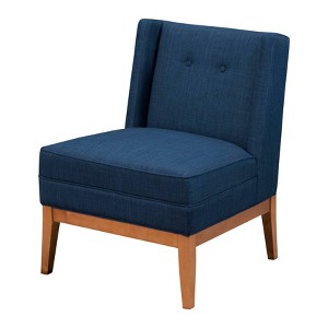 Ryder Mid Century Accent Chair Navy - Abbyson Living, Blue