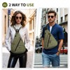 Unique Bargains Vintage Waterpoof Anti Theft Casual Crossbody Backpack - 2 of 4