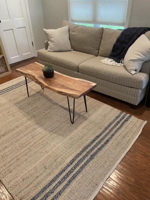 Lauren Liess x Rugs USA Hallie 9 X 12 Braided Jute Natural Indoor Solid  Coastal Area Rug in the Rugs department at