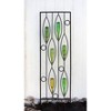 Achla Designs 79.75" Vinifera Bottle Decorative Iron Garden Trellis Black Powder Coat Finish - 3 of 3