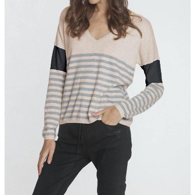 Women's Wo's Lindsey Stripe Vee - LABEL+thread