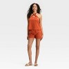 Women's Knotted Halter Top - Universal Thread™ - 3 of 3