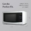 Farberware 1.1 Cu. Ft. Countertop Microwave Oven – 1000W Power, Auto Cook Settings, Defrost, and Safety Lock – White - 4 of 4