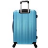 World Traveler Kemyer Quest 25-Inch Hardside Lightweight Expandable Spinner Suitcase Luggage - 3 of 4