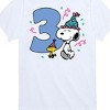 Boys' - Peanuts - Snoopy 3rd Birthday Short Sleeve Graphic T-Shirt - image 2 of 4