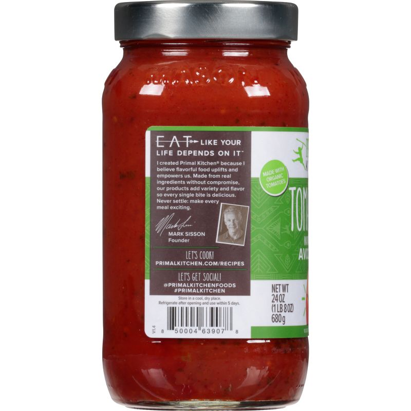 Primal Kitchen Tomato Basil Marinara Sauce - 24oz, 5 of 9