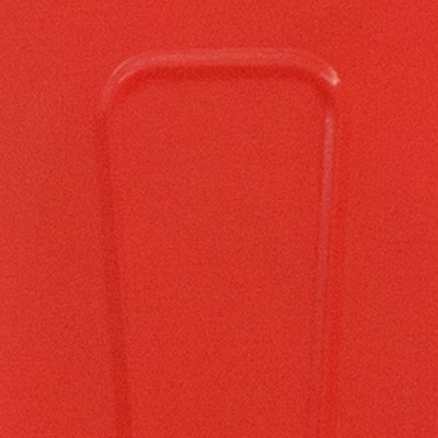 Red Powder Coated Steel Tolix Dining Chair