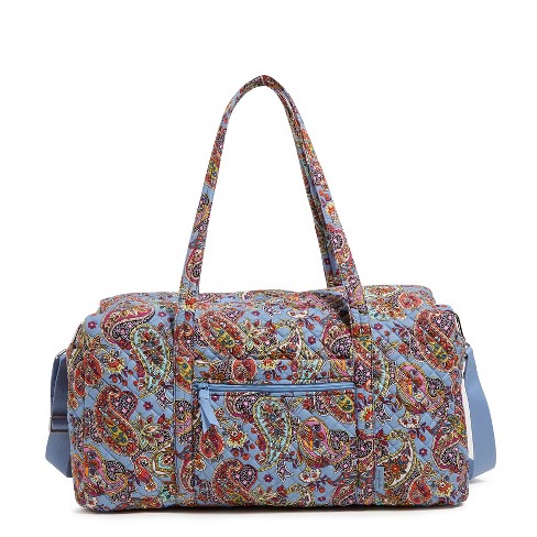 Vera Bradley Women's Cotton Large Travel Duffel Bag Provence