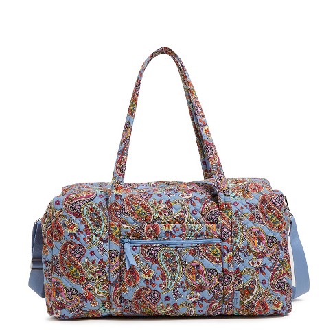 Paisley Travel Bag With Crossbody Strap Select