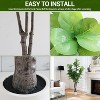 Artificial Fiddle Leaf Fig Tree with Planter Fake Tree Artificial Plants Faux Tree for Decor Indoor Outdoor Home Office Living Room Floor Decoration - 4 of 4