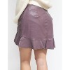 Women's I'm Alright Leather Skirt - ee:some - 2 of 3