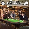 Oval Poker Table with Collapsible Legs Casino Leisure Table for 10 Players Blackjack Gaming Table with Water-Resistant Cushioned Rail - 2 of 4