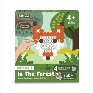 Dotties Forest Animals Dot Art Activity - 1 of 4