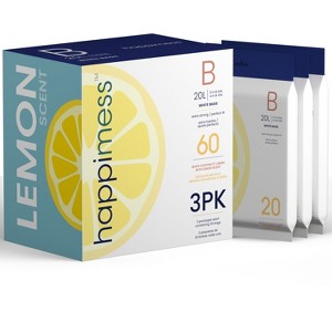 happimess Scented Drawstring Trash Can Liner (60-Count, 3-Packs of 20 Liners) - 1 of 4