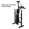 SEVOBAL Home Gyms Olympic Weight Bench, Bench Press Set with Squat Rack and Bench for Home Gym Full-Body Workout, Black, 67.72"*32.68"*46.46" - 3 of 4