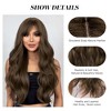 Jessie's Wig 26 Inch Long Wavy Wig Synthetic Wig Brown 1 Pc/Pack - 3 of 4