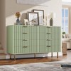 Fluted 8-Drawer Dresser for Bedroom – 54" Wide Modern Chest of Drawers with Deep Drawers - 3 of 4
