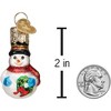 Old World Christmas Blown Glass Mini Ornament for Christmas Tree, Snowman - 4 of 4