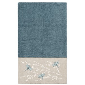 Linum Home Textiles 100% Turkish Cotton BRAELYN Embellished Towel Set - 1 of 2