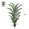 51''/59''/71'' Artificial Palm Plants - Realistic Faux Greenery with Adjustable Branches - Potted Indoor/Outdoor Artificial Plant for Home Decor - 3 of 4