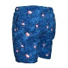 U.S. Apparel Men's 6" Flamingo Bay Swim Trunks | Navy Blue - 4 of 4