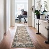 Oriental Machine Washable Rug Ultra Soft Rug for Living Room Low Pile Foldable Thin Non Slip Carpet - 4 of 4