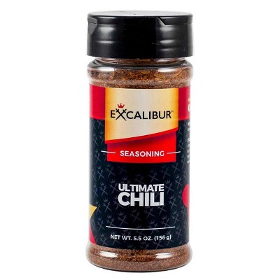 Excalibur Seasoning Ultimate Chili Seasoning - 5.5oz Shaker Bottle