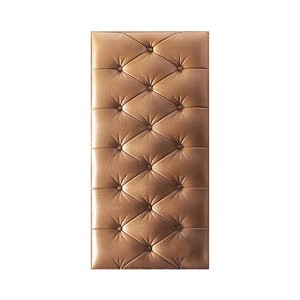 TROPOW Wall Padding 3D Anti-Collision - 2 Pc Upholstered Self-Adhesive Wall Panels, Headboard for Bedroom/Living Room - 1 of 4