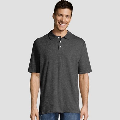 dark grey polo