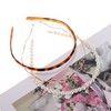 Unique Bargains Women's Solid Color Hairband 1 Set - 3 of 4