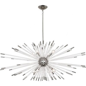 Robert Abbey Lighting Andromeda - Light Chandelier in  Polished Nickel - 1 of 2