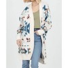 Women's Cozy Aztec Cardigan Sweater - ANGIE - 4 of 4