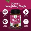 Organic Maca Root Capsules for Women, Potent Herbal Supplement with Female Enhancing Blend of Red Yellow & Black Maca Root, Nature's Craft, 30ct - 4 of 4