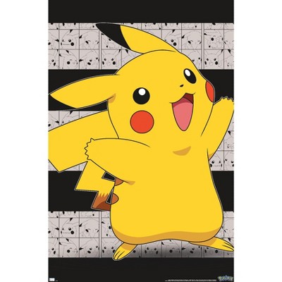 Trends International Pokémon - Pikachu Open Arms Unframed Wall Poster ...