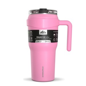 Hydrapeak Roadster 40oz Stainless Steel Tumbler Double Wall Vacuum Insulated Water Bottle With Handle & 2 in 1 Straw Lid - 1 of 4