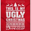 This is My Ugly Christmas Sweater Sweatshirt for Men or Women Brisco Brands - 2 of 4