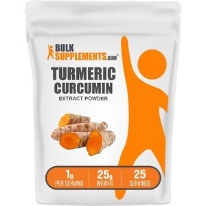 BulkSupplements Turmeric Extract (95% Curcuminoids) Powder - 1 of 4