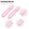 Unique Bargains Short Sponge Dual Sides EyeShadow Makeup Applicators Brushes Pink 50 Pcs - 3 of 4