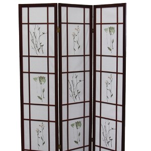 Vynxaria Goodyo 72.8"H x 38.5"W(1 Panel) Cedar Wood Privacy Screen, Outdoor Privacy Walls, Privacy Wood Fence - 1 of 4