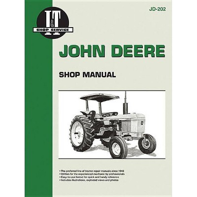 John Deere Shop Manual Jd-202 Models: 2510, 2520, 2040, 2240, 2440, 2640, 2840, 4040, 4240, 4440, 4640, 4840 (I&t Shop Service) - by  Penton