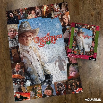 A Christmas Story Collage 1000 Piece Jigsaw Puzzle